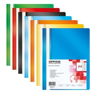 Skoroszyt zwykły A4 miękki OFFICE PRODUCTS niebieski /21101111-01/