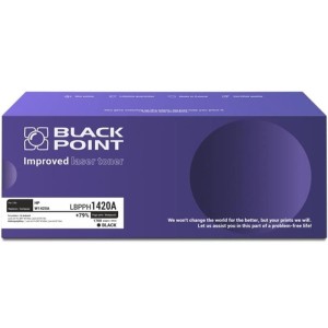 Toner HP W1420A czarny BLACK POINT SUPER PLUS 1700s /LBPPH1420A/