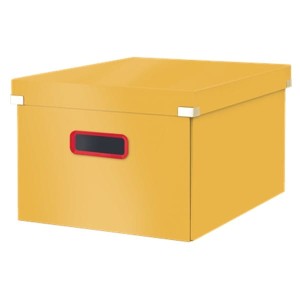 Pudło LEITZ CLICKSTORE COSY uniwersalne średnie żółte /53480019/