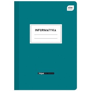 Zeszyt tematyczny A5/60 kratka informatyka INTERDRUK