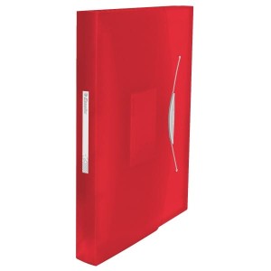 Teczka z 6 przegródkami ESSELTE Vivida czerwona /624016/