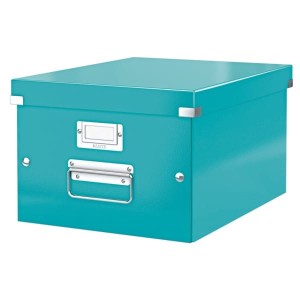 Pudło LEITZ CS uniwersalne średnie WOW turkusowe /60440051/