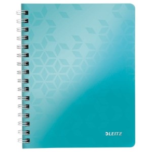 Zeszyt LEITZ WOW A4 w kratkę turkusowy /46380051/