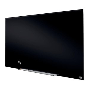 Tablica szklana NOBO IMPRESSION PRO 126,4x71,1cm czarna /1905181/