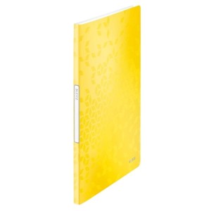 Teczka/album ofertowy A4/20 PP LEITZ WOW żółty  /46310016/