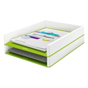Szuflada LEITZ WOW biało-zielona /53611054/