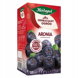 Herbata owocowa ekspresowa HERBAPOL HERBACIANY OGRÓD aronia 20szt.