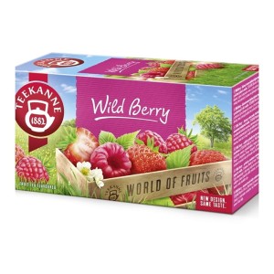 Herbata owocowa kopertowana TEEKANNE WILD BERRY truskawka z maliną 20szt. /60632/