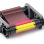 Zestaw taśma barwiąca kolorowa i 100 kart plastikowych DURACARD  /891300/