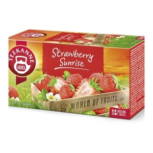 Herbata owocowa kopertowana TEEKANNE STRAWBERRY SUNRISE truskawka 20szt. /67576/