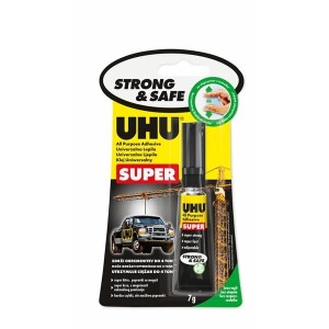Klej w tubie 7g uniwersalny UHU STRONG SAFE blister /46960 UHU/