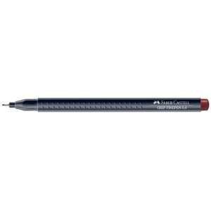 Cienkopis 0,4mm FABER CASTEL GRIP brązowy 1szt. /151687 FC/