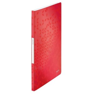 Teczka/album ofertowy A4/20 PP LEITZ WOW czerwony /46310026/