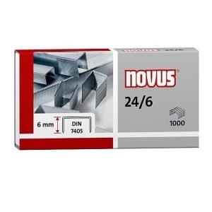 Zszywki 24/6 NOVUS 1000szt. /040-0158 NO/