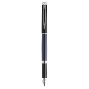Pióro wieczne WATERMAN HMSPH24 BLACK BLUE CT FP F GB niebieskie /2202847/