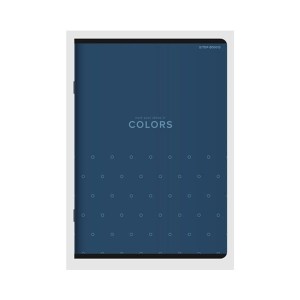 Zeszyt A5/60 kratka z marginesem TOP 2000 COLORS niebieski /400169184/