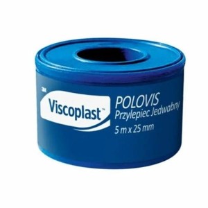 Plaster/przylepiec VISCOPLAST POLOVIS PLUS 5mx25mm