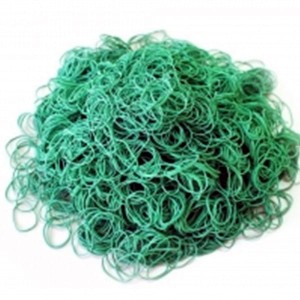 Gumki recepturki 30x1,5x1,5mm dł.5cm EMERSON zielone 1kg /GRECGR30X1.5X1.5/