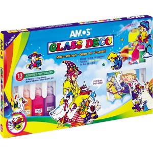 Farby witrażowe 13 kol./22ml AMOS GD22P13 /170-1050/