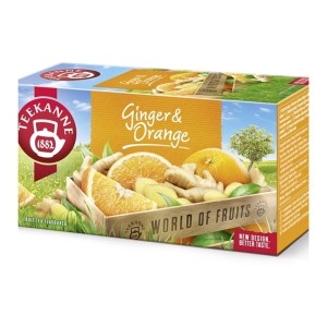 Herbata owocowa kopertowana TEEKANNE GINGER ORANGE imbir z pomarańczą 20szt /72327/