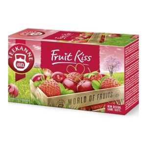 Herbata owocowa kopertowana TEEKANNE FRUIT KISS wiśnia z truskawką 20szt /60572/