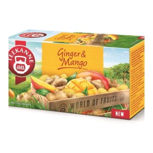 Herbata owocowa kopertowana TEEKANNE GINGER MANGO imbir z mango 20szt. /71231/