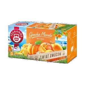 Herbata owocowa kopertowana TEEKANNE GREEK APRICOT grecka morela 20szt. /77168/