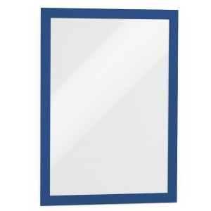 Ramka samoprzylepna magnetyczna DURABLE DURAFRAME A4 granatowa 10 sztuk /488207/