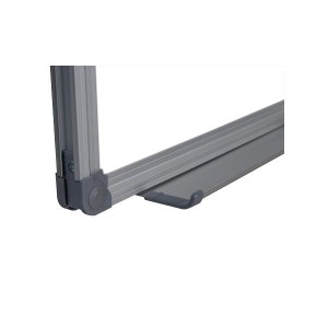 Tablica magnetyczna suchościeralna rama aluminiowa CLASSIC 50x60cm z półką MEMOBE biała /MTM060050.02.02.01/ /Towar na zamówienie 7 dni/