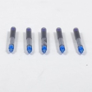 Naboje do piór kulkowych z metalową końcówką SCHNEIDER 852 5szt. niebieski /sr185203/