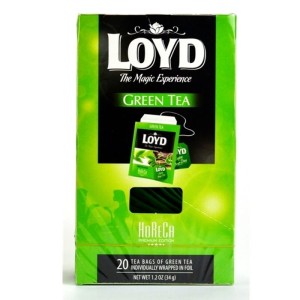 Herbata zielona kopertowana LOYD GREEN TEA 20szt.