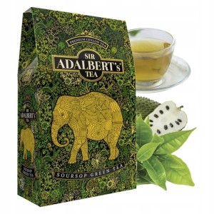 Herbata zielona liściasta 100g ADALBERT'S SOURSOP GREEN TEA