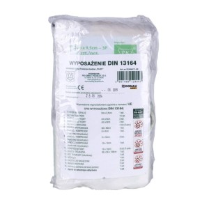 Wyposażenie apteczki DONAU SAFETY DIN 13164 i aparat do sztucznego oddychania /32546311-99/