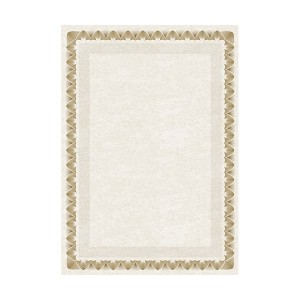 Papier ozdobny BARWNE ARKUSZE na dyplomy Arkady Złote 170g 25ark /210717/