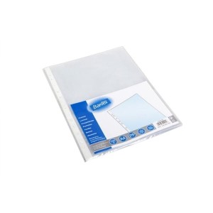 Koszulka zawieszkowa A4 50mic groszkowa BANTEX 100szt. /100550109/