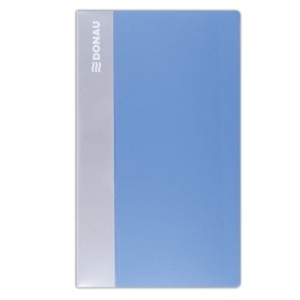 Wizytownik książkowy na 240 wizytówek DONAU niebieski 1szt. /1342240PL-17/