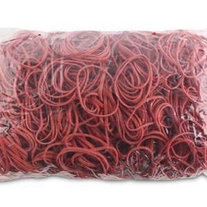 Gumki recepturki 50x1,5x3mm OFFICE PRODUKT 1kg czerwone /18105039-04/