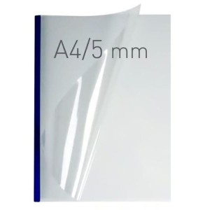 Termookładki OPUS O.THERMOTOP 5mm DOUBLE CLEAR miękkie grzbiet granatowy 50szt. /210541/