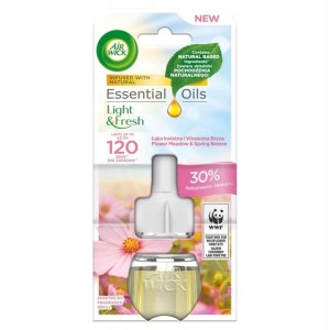 Odświeżacz elektryczny  AIR WICK wiosenna bryza i łąka kwietna urządzenie + zapas