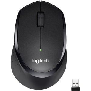 Mysz optyczna bezprzewodowa USB LOGITECH M330 czarna 1szt. /910-004909/