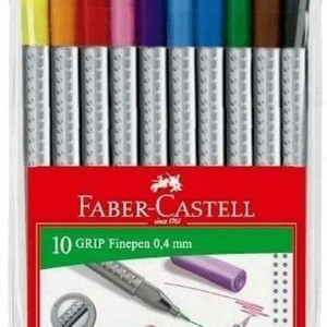 Cienkopis FABER CASTELL Grip Komplet 10szt /FC151610/