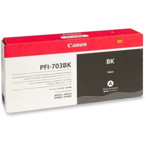 Tusz CANON PFI703BK czarny OEM /2963B001/