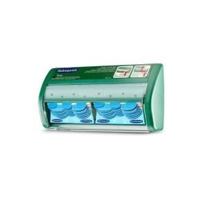 Automat/dozownik do plastrów opatrunkowych CEDERROTH SALVEQUICK DISPENSER 23x12x5,5cm z wyposażeniem plastry niebieskie 1szt. /51030130/