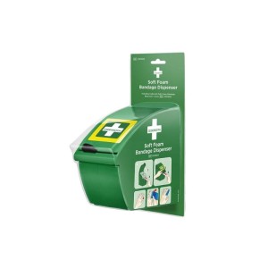 Automat/dozownik na bandaż piankowy CEDERROTH SOFT FOAM BANDAGE DISPENSER 12,1x17x28,1cm z wyposażeniem 1szt. /51011024/