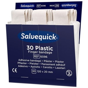 Plastry plastikowe CEDERROTH SALVEQUICK długie 120x20mm 30szt.  /6096/