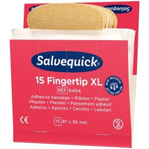 Plastry tekstylne CEDERROTH SALVEQUICK na opuszki palców 87x58mm 15szt. /6454/