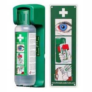 Oczomyjka/płukanka/płuczka do oczu CEDERROTH EYE WASH z uchwytem ściennym 500ml 1szt. /7251-7200/