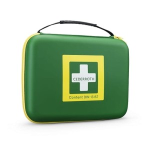 Apteczka przenośna CEDERROTH FIRST AID KIT DIN 13157 duża 31,0x24,7x8cm z wyposażeniem 1szt. /51011007/