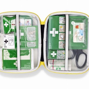 Apteczka przenośna CEDERROTH FIRST AID KIT średnia 23,1x19x87,8cm z wyposażeniem 1szt. /390101/