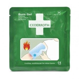 Opatrunek hydrożelowy/żel na oparzenia CEDERROTH BURN GEL DRESSING 20x20cm 1szt. /51011015/